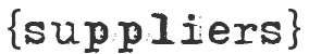 suppliers
