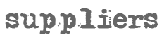 Suppliers